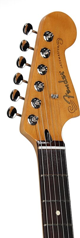 open zoom image for Fender Player II Jazzmaster Electric Guitar, with Rosewood Fingerboard, Coral Red, Open Box (Very Good), Headstock Left Front