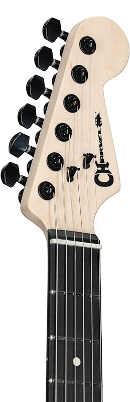 open zoom image for Charvel Pro-Mod So-Cal Style 1 HH HT E Electric Guitar, Primer Gray, Headstock Left Front
