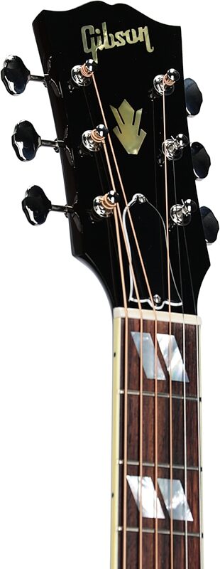 open zoom image for Gibson Southern Jumbo Original Acoustic-Electric Guitar (with Case), Vintage Sunburst, Headstock Left Front