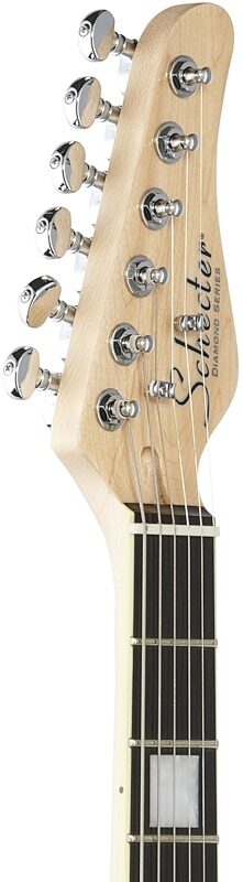 open zoom image for Schecter PT Fastback Electric Guitar, Gold, Headstock Left Front