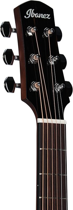 open zoom image for Ibanez AAM300CE Advanced Acoustic-Electric Guitar, Natural High Gloss, Headstock Left Front