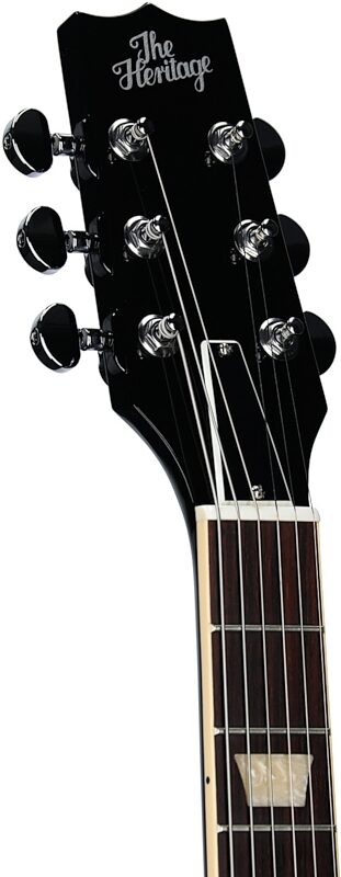 open zoom image for Heritage Standard H-150 Electric Guitar (with Case), Ebony, Open Box (Very Good), Headstock Left Front