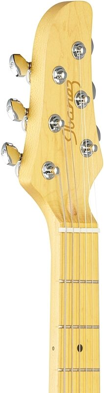 open zoom image for Ibanez Yvette Young YY10 Electric Guitar, Slime Green Sparkle, Headstock Left Front