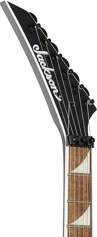 open zoom image for Jackson X Series Soloist SLX Electric Guitar, Left-Handed (with Laurel Fingerboard), Satin Black, Headstock Left Front