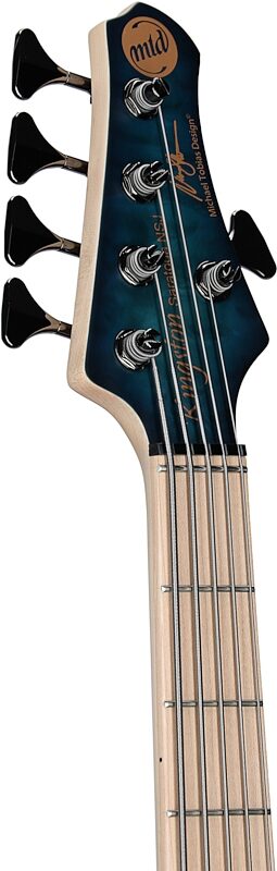 open zoom image for MTD Kingston Saratoga Norm Stockton Electric Bass, 5-String, New, Headstock Left Front