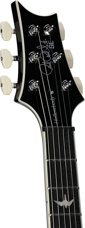 open zoom image for PRS Paul Reed Smith SE Hollowbody Standard v2 Electric Guitar (with Gig Bag), Dog Hair Smokeburst, Headstock Left Front