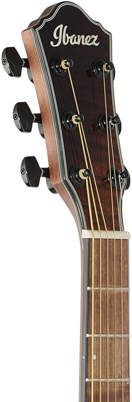 open zoom image for Ibanez AEWC32FM Acoustic-Electric Guitar, Amber Sunset, Headstock Left Front