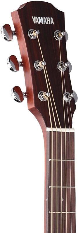 open zoom image for Yamaha AC1R Acoustic-Electric Guitar, Tobacco Brown Sunburst, Headstock Left Front