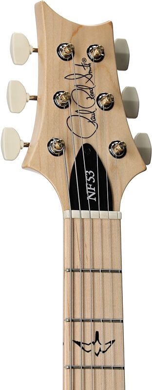 open zoom image for PRS Paul Reed Smith NF 53 Electric Guitar (with Gig Bag), Black, Open Box (Very Good), Headstock Left Front