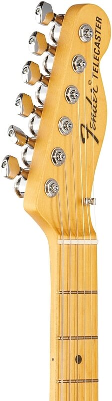 open zoom image for Fender Brent Mason Telecaster Electric Guitar, Maple Fingerboard (with Case), Primer Gray, Headstock Left Front