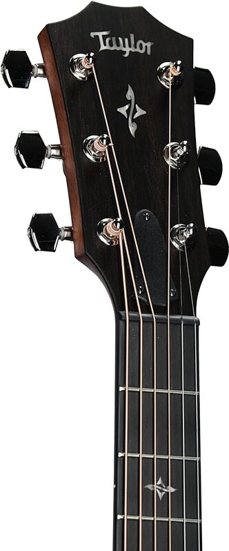 open zoom image for Taylor 412ce-R Grand Concert Acoustic-Electric Guitar (with Case), Tobacco Sunburst, Headstock Left Front