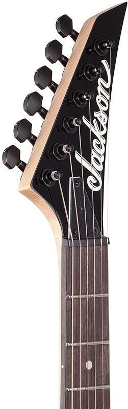 open zoom image for Jackson JS Series Dinky JS11 Electric Guitar, Amaranth Fingerboard, Gloss Black, Headstock Left Front