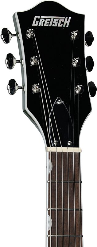 open zoom image for Gretsch G5420T Electromatic Hollowbody Electric Guitar, Two-Tone Anniversary Green, Headstock Left Front
