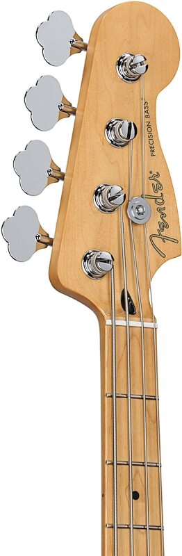 open zoom image for Fender Player II Precision Electric Bass, with Maple Fingerboard, Aquatone Blue, Headstock Left Front