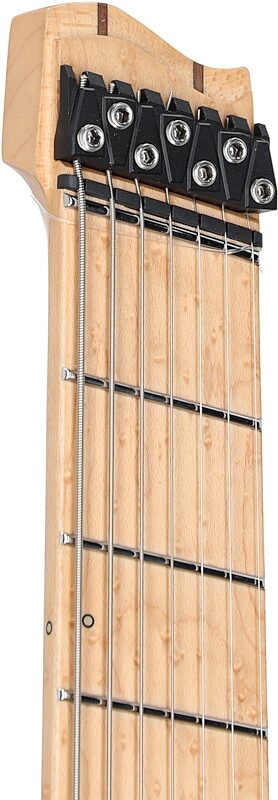 open zoom image for Strandberg Boden Original NX 7 Electric Guitar (with Gig Bag), Charcoal Black, Headstock Left Front