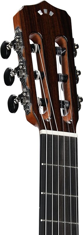 open zoom image for Cordoba Fusion 12 Rose II Classical Acoustic-Electric Guitar, Open Box (Very Good), Headstock Left Front