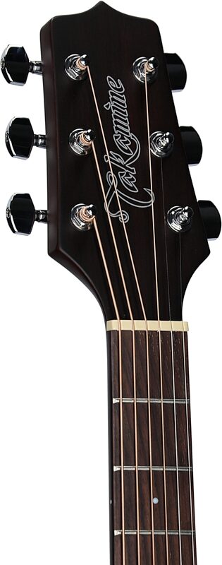 open zoom image for Takamine GD-21CE Acoustic-Electric Guitar, Satin Molasses, Headstock Left Front