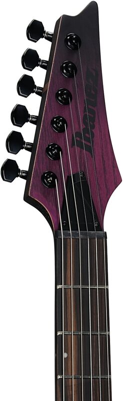 open zoom image for Ibanez RGD621AH Electric Guitar, Midnight Shade Flat, Headstock Left Front
