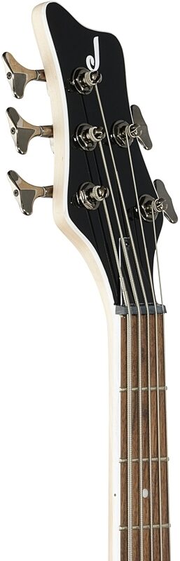 open zoom image for Jackson JS3QV Spectra Electric Bass, 5-String (with Laurel Fingerboard), Alien Burst, Headstock Left Front