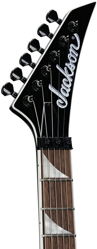 open zoom image for Jackson X Series Soloist SLX DX Electric Guitar, with Laurel Fingerboard, Gloss Black, Headstock Left Front