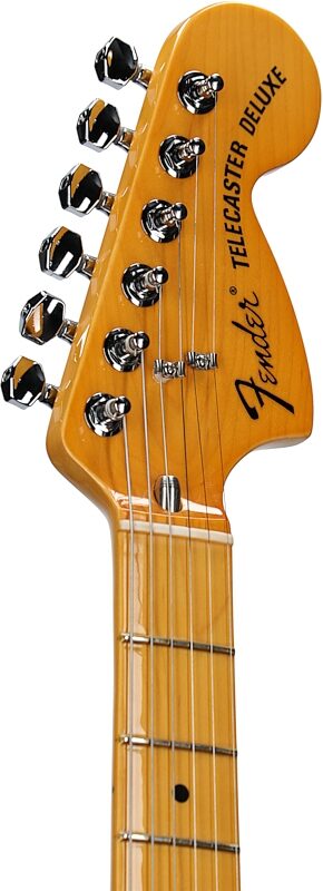 open zoom image for Fender American Vintage II 1975 Telecaster Deluxe Electric Guitar, Maple Fingerboard (with Case), 3-Color Sunburst, Headstock Left Front