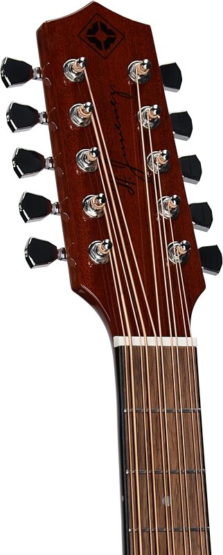 open zoom image for H. Jimenez LBQ4E-BT Bajo Quinto (with Gig Bag), New, Headstock Left Front