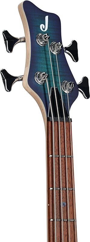 open zoom image for Jackson Pro Series Spectra IV Electric Bass, Chlorine Burst, Headstock Left Front