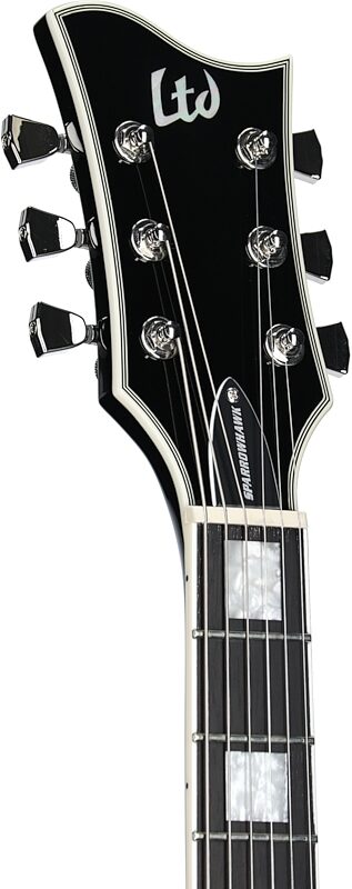 open zoom image for ESP LTD Bill Kelliher Sparrowhawk Electric Guitar, Satin Sunburst, Headstock Left Front