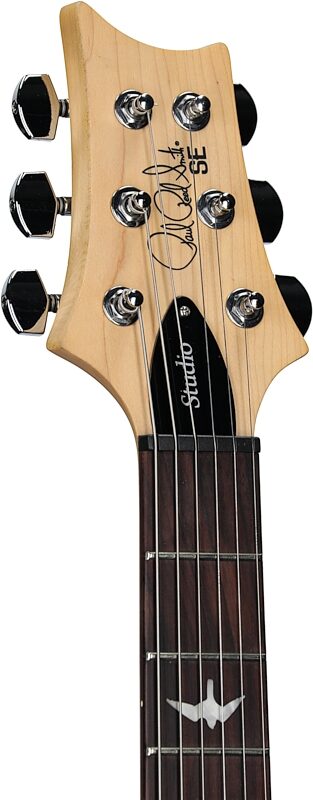 open zoom image for PRS Paul Reed Smith SE Studio Standard Electric Guitar, Rosewood Fingerboard (with Gig Bag), Pearl White, Headstock Left Front