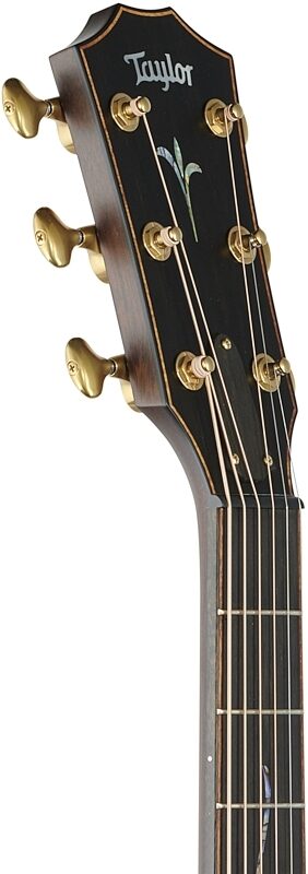 open zoom image for Taylor Builder's Edition K14ceV Grand Auditorium Acoustic-Electric Guitar, Kona Burst, Headstock Left Front
