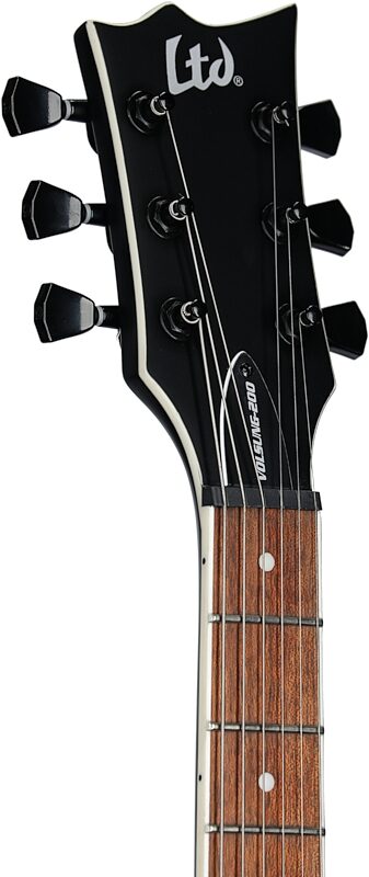 open zoom image for ESP LTD Lars Frederiksen Volsung 200 Electric Guitar, Black Satin, Open Box (Very Good), Headstock Left Front