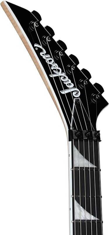 open zoom image for Jackson Pro Series Rhoads RR24 Electric Guitar, Deep Black, Headstock Left Front