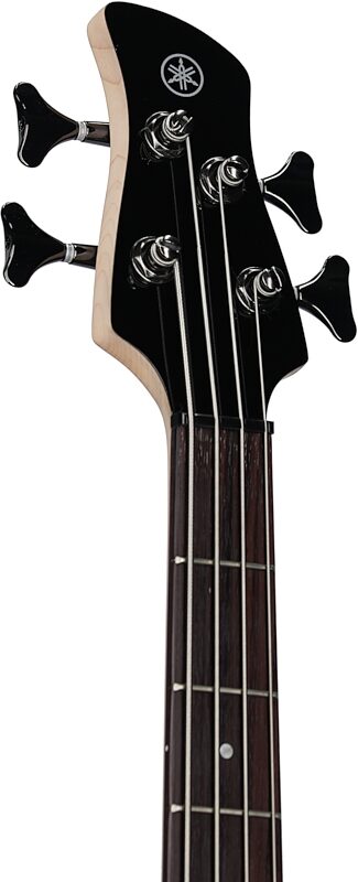 open zoom image for Yamaha TRBX304 Electric Bass, Black, Headstock Left Front