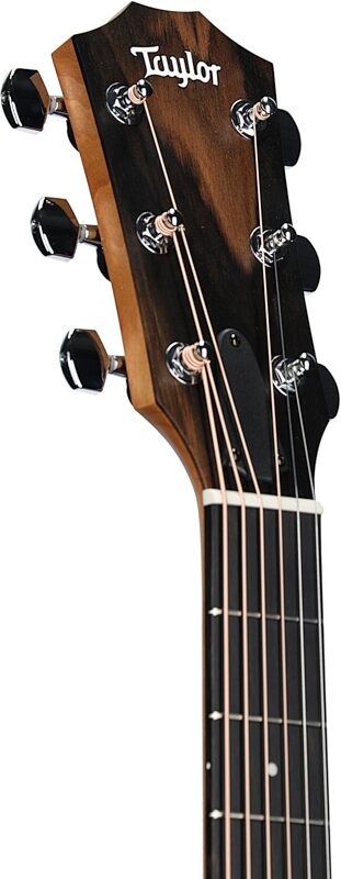 open zoom image for Taylor 112ce Grand Concert Acoustic-Electric Guitar (with Gig Bag), Natural, Structured Gig Bag, Headstock Left Front