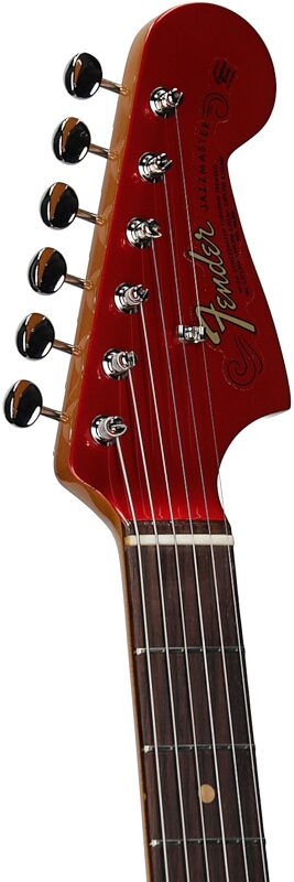 open zoom image for Fender Vintera III Mid 60s Jazzmaster Electric Guitar (with Gig Bag), Candy Apple Red, Rosewood Fretboard, Headstock Left Front