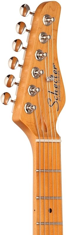 open zoom image for Schecter PT Special Electric Guitar, 3-Tone Sunburst, Headstock Left Front