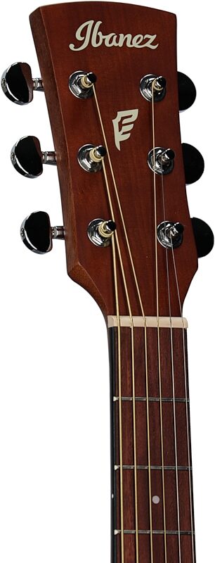 open zoom image for Ibanez PF54CE Acoustic-Electric Guitar, Open Pore Natural, Headstock Left Front
