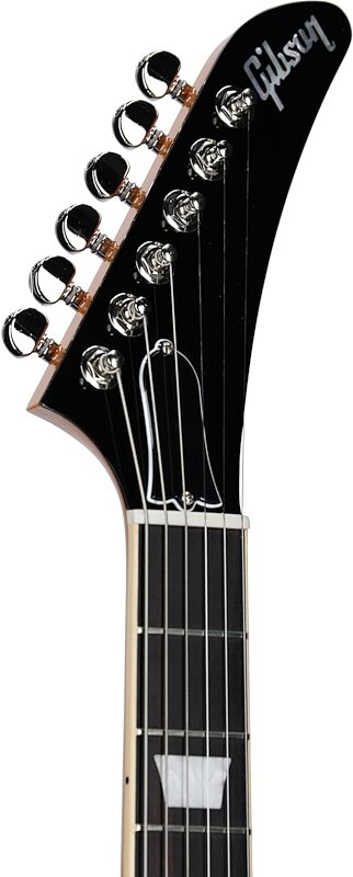 open zoom image for Gibson Theodore Standard Electric Guitar (with Case), Antique Natural, Headstock Left Front