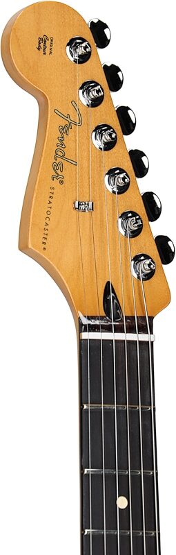 open zoom image for Fender Player II Stratocaster Electric Guitar, Left-Handed (with Rosewood Fingerboard), 3-Color Sunburst, Headstock Left Front