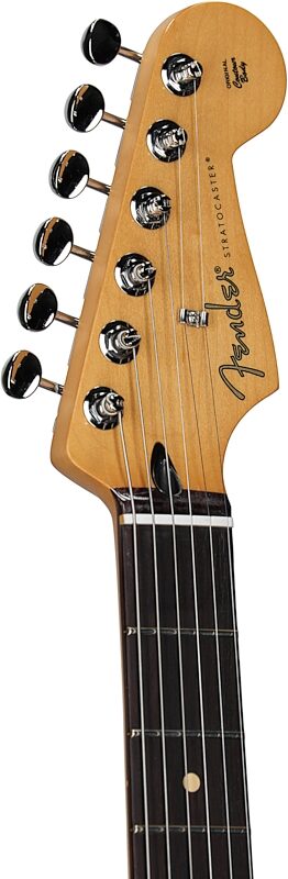 open zoom image for Fender Player II Stratocaster Electric Guitar, with Rosewood Fingerboard, Polar White, Headstock Left Front