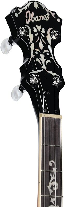 open zoom image for Ibanez B200 Banjo, New, Headstock Left Front