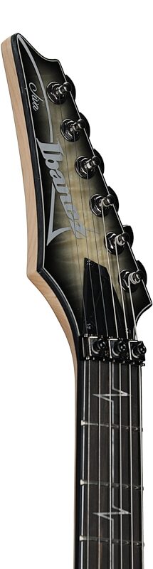 open zoom image for Ibanez JIVA10L Nita Strauss Electric Guitar, Left-Handed (with Gig Bag), Deep Space Blonde, Headstock Left Front