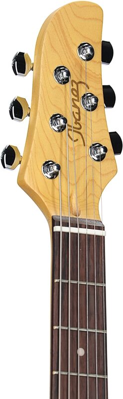 open zoom image for Ibanez Yvette Young YY20 Electric Guitar, Orange Cream Sparkle, Headstock Left Front