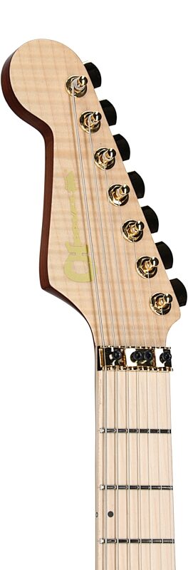 open zoom image for Charvel Angel Vivaldi DK24 GT7 HH "Betty" Electric Guitar, 7-String (with Gig Bag), Natural, Open Box (Very Good), Headstock Left Front