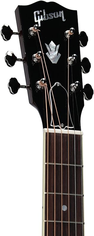 open zoom image for Gibson Keb' Mo' 3.0 12-Fret J-45 Acoustic-Electric Guitar (with Case), Vintage Sunburst, Headstock Left Front