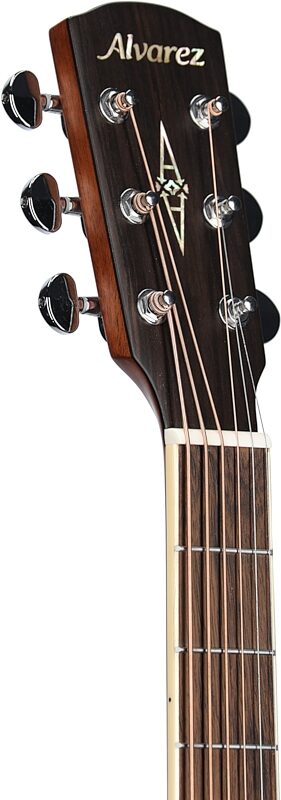 open zoom image for Alvarez ABT60E Baritone Acoustic-Electric Guitar, Natural, Headstock Left Front
