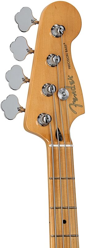 open zoom image for Fender Player II Modified Active Precision Electric Bass, Maple Fingerboard (with Gig Bag), 3-Color Sunburst, Headstock Left Front