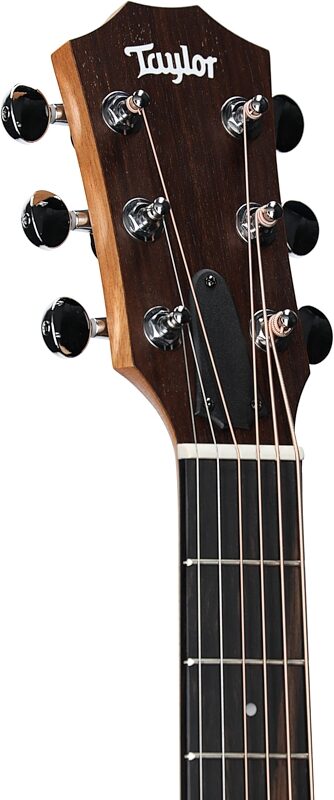 open zoom image for Taylor GS Mini Mahogany Acoustic Guitar, Left-Handed (with Gig Bag), Natural, Headstock Left Front