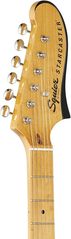 open zoom image for Squier Classic Vibe Starcaster Electric Guitar, with Maple Fingerboard, 3-Color Sunburst, Open Box (Very Good), Headstock Left Front