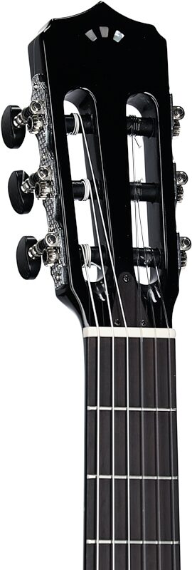 open zoom image for Cordoba Stage Thinbody Nylon Acoustic-Electric Guitar, Black Burst, Open Box (Very Good), Headstock Left Front